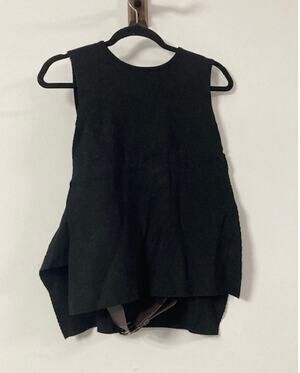 Slate Viscose Blend Black Lightweight Top Women Size M